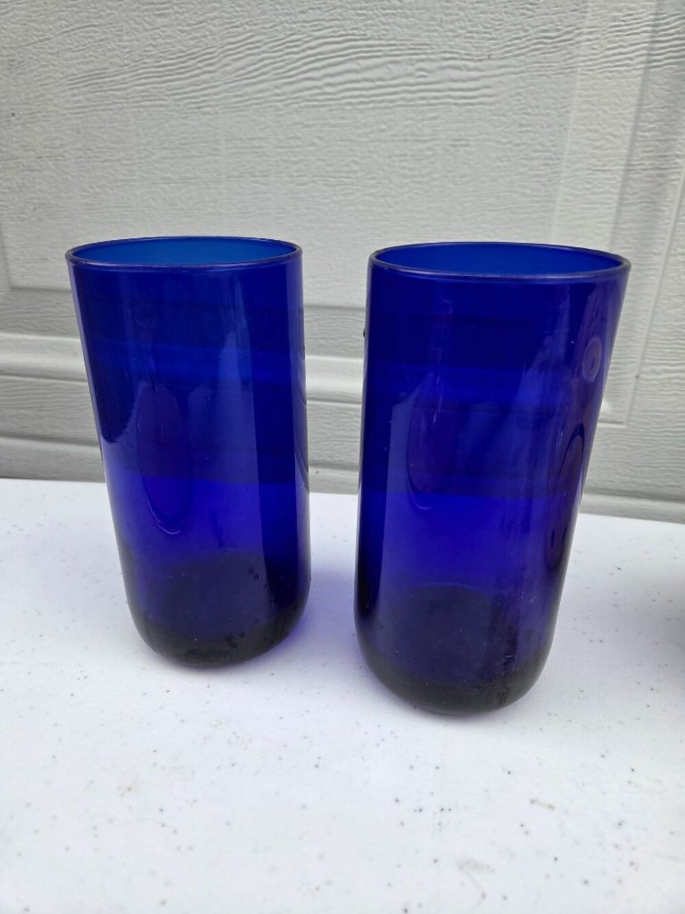2 Libbey Metropolitan Cobalt 16 Fl Oz Coolers Tumblers